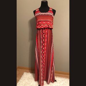 Printed Maxi Dress
